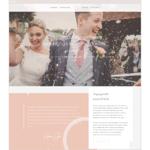 wedding website design victoria sykes